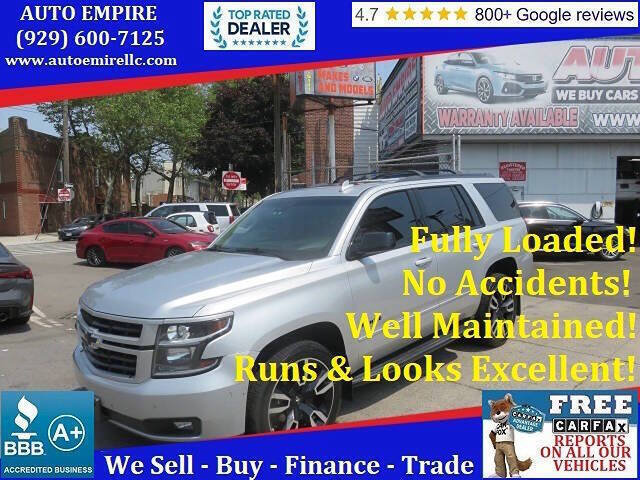 Used 2018 Chevrolet Tahoe Premier AWD/4WD image 1