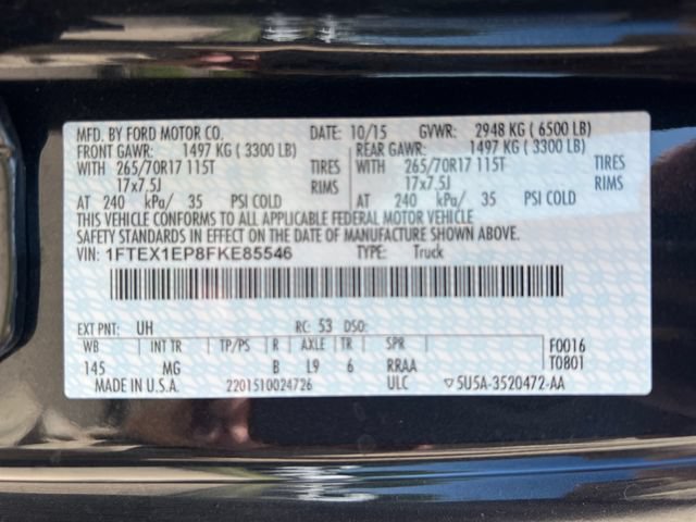 Used 2015 Ford F150 XLT w/ Trailer Tow Package AWD/4WD image 40