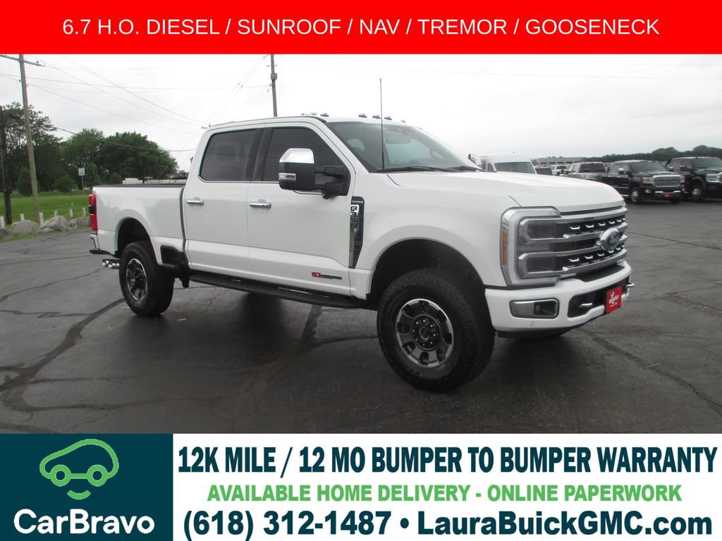 Used 2024 Ford F350 Platinum w/ Tremor Off-Road Package AWD/4WD image 1