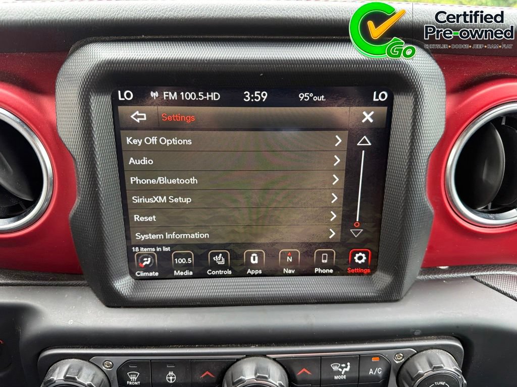 Certified 2020 Jeep Gladiator Rubicon AWD/4WD image 92