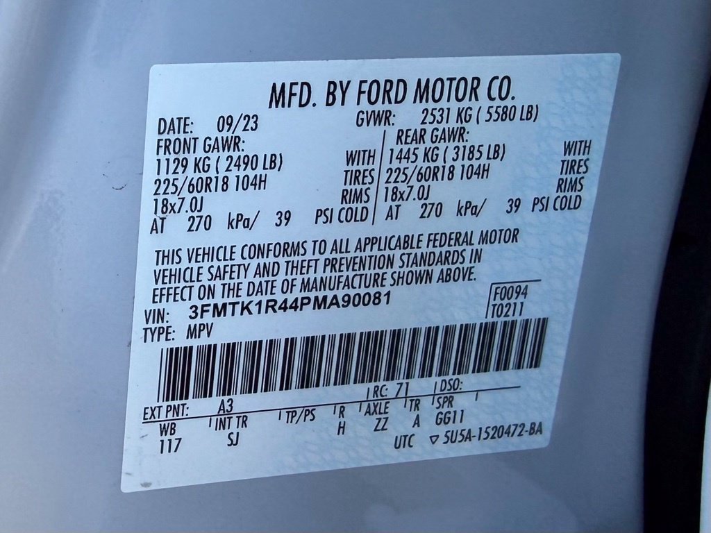 Certified 2023 Ford Mustang Mach-E Select RWD image 30
