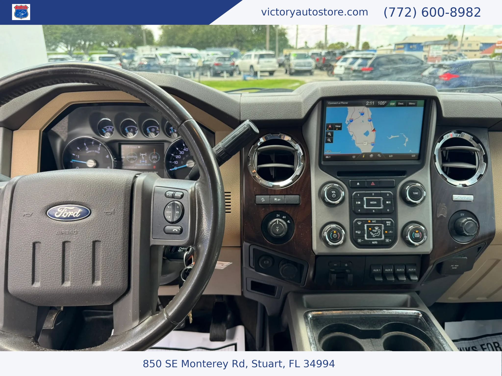 Used 2016 Ford F250 Lariat w/ Lariat Ultimate Package AWD/4WD image 28
