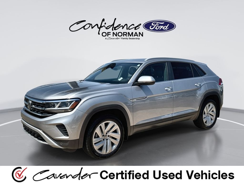 Used 2021 Volkswagen Atlas Cross Sport SE AWD/4WD image 1