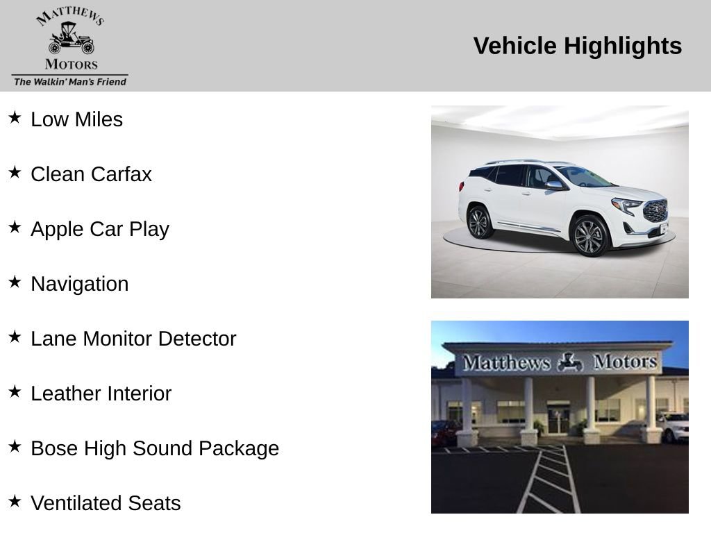 Used 2020 GMC Terrain Denali w/ Denali Premium Package image 14