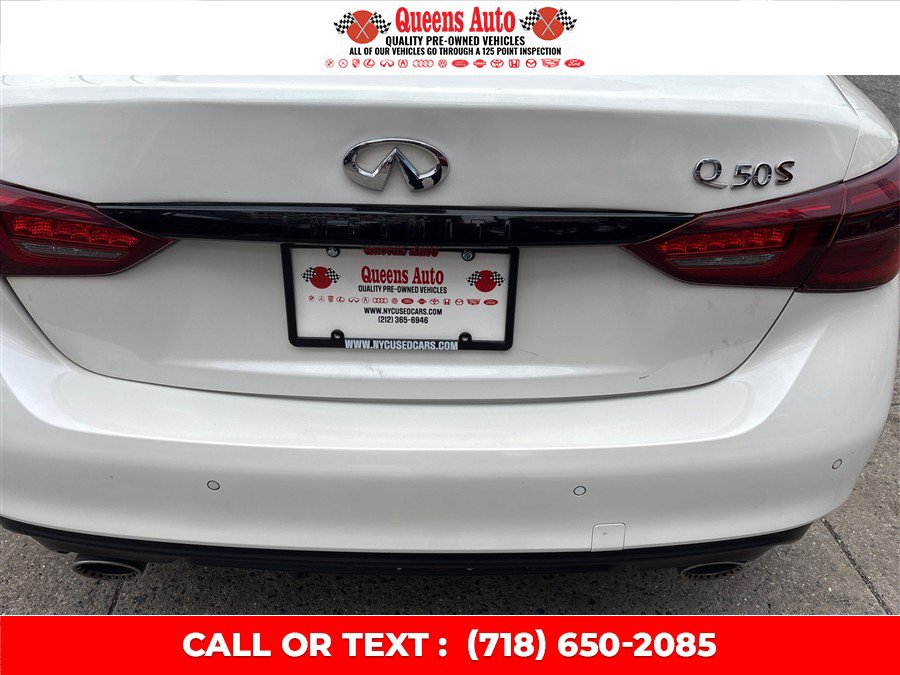 Used 2021 INFINITI Q50 Red Sport 400 w/ Cargo Package RWD image 36