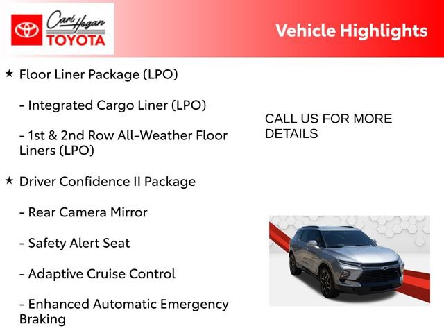 Used 2024 Chevrolet Blazer RS w/ Driver Confidence II Package FWD image 10