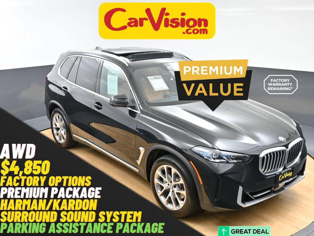 Used 2024 BMW X5 xDrive40i w/ Premium Package AWD/4WD image 1