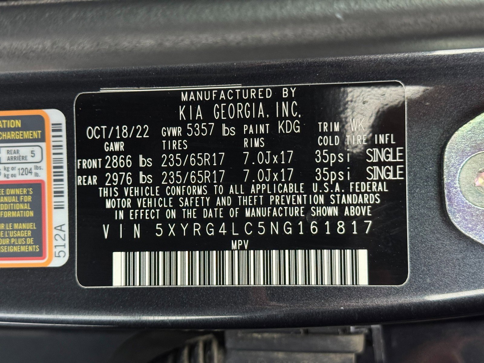 Used 2022 Kia Sorento LX FWD image 40