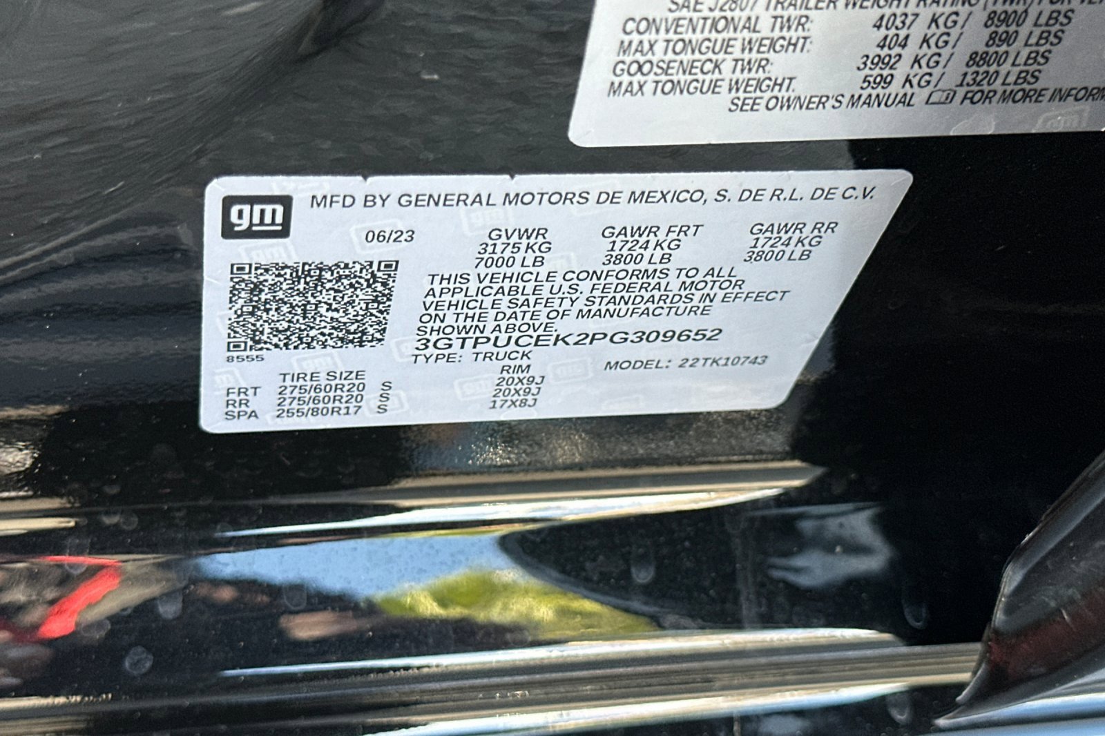 Used 2023 GMC Sierra 1500 Elevation w/ LPO, Elevation Black Package image 56