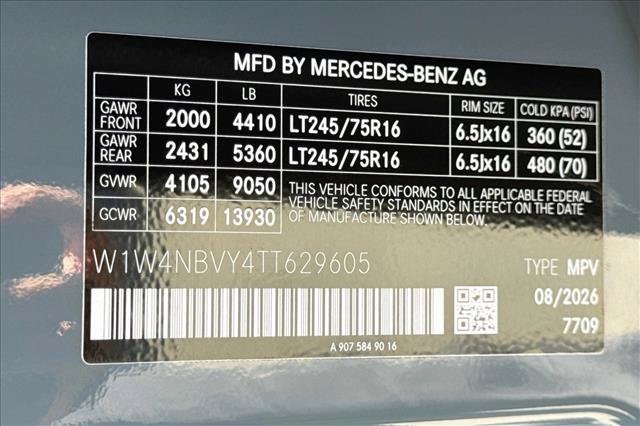 New 2026 Mercedes-Benz Sprinter 2500 image 27