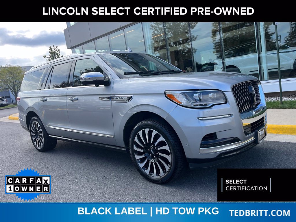 Certified 2023 Lincoln Navigator L Black Label