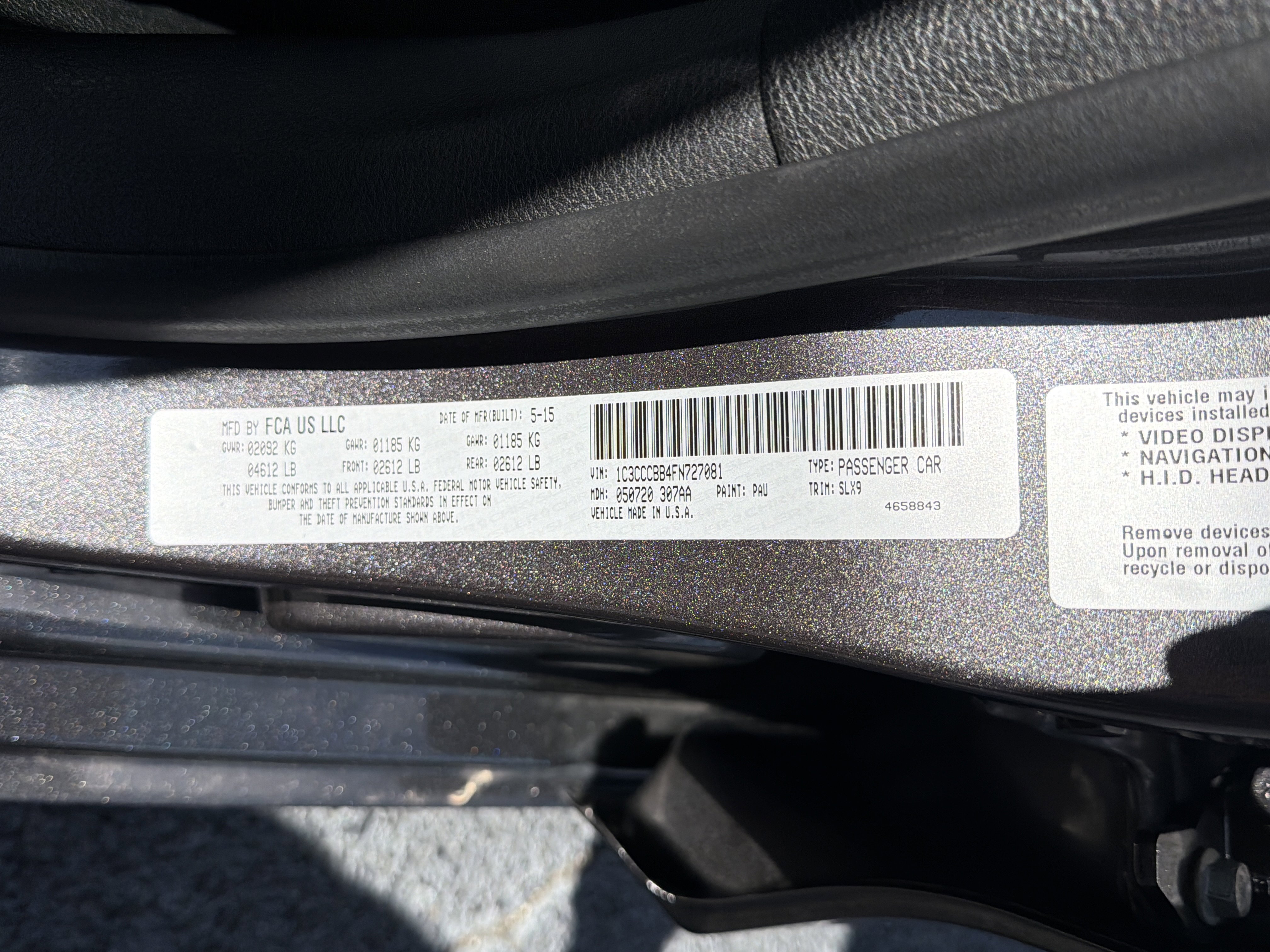 Used 2015 Chrysler 200 S w/ Navigation & Sound Group I image 29