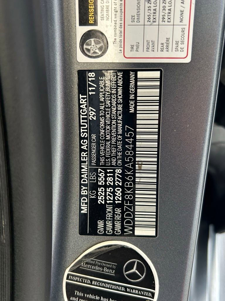 Used 2019 Mercedes-Benz E 63 AMG S image 59