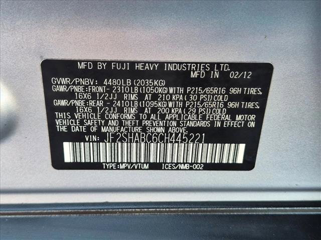 Used 2012 Subaru Forester 2.5X AWD/4WD image 23