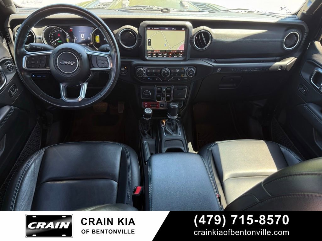 Used 2021 Jeep Wrangler Unlimited Rubicon 4xe w/ Steel Bumper Group AWD/4WD image 28