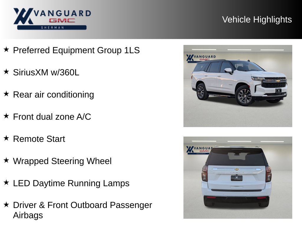 Used 2024 Chevrolet Tahoe LS w/ Driver Alert Package RWD image 11