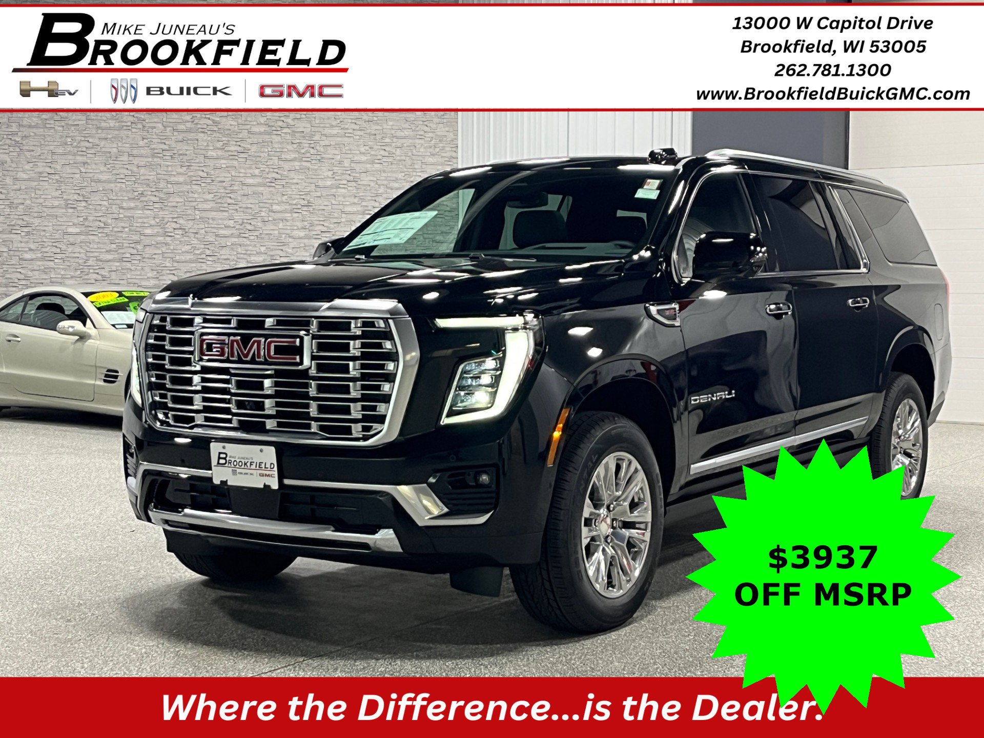 New 2026 GMC Yukon XL Denali w/ Sun & Power Step Package