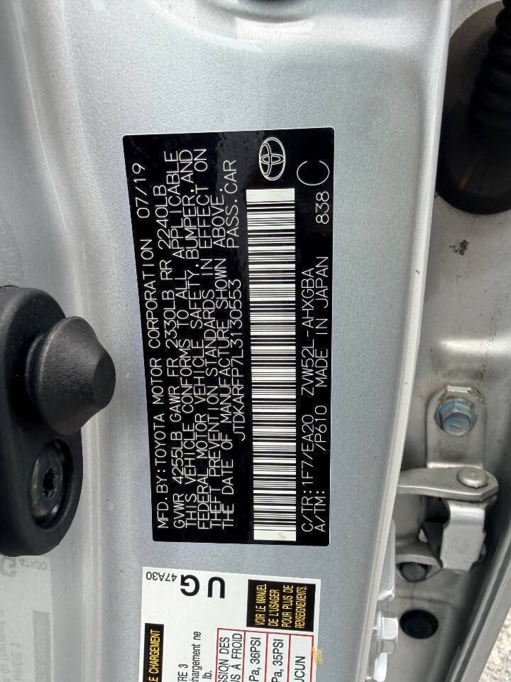 Used 2020 Toyota Prius Prime XLE FWD image 69