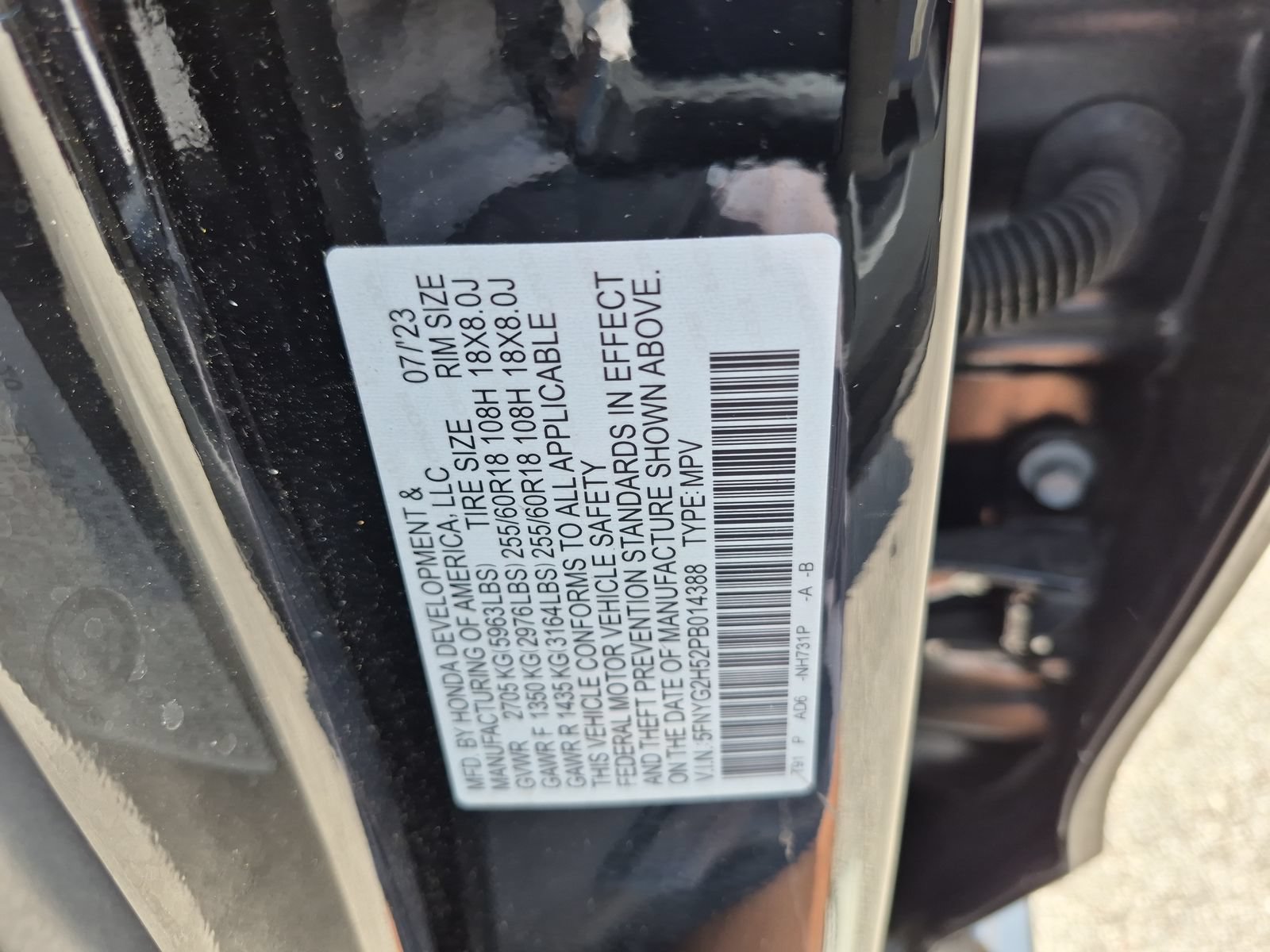 Certified 2023 Honda Pilot EX-L image 20
