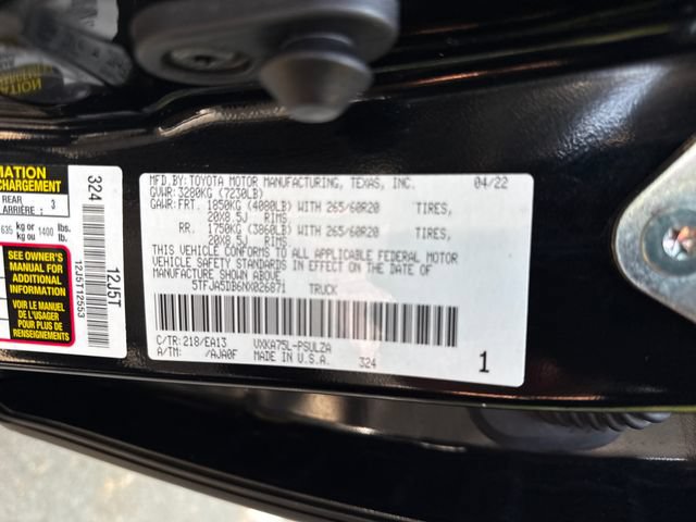 Used 2022 Toyota Tundra Limited w/ TRD Off-Road Package AWD/4WD image 16