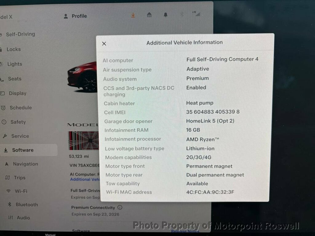 Used 2024 Tesla Model X Plaid AWD/4WD image 27