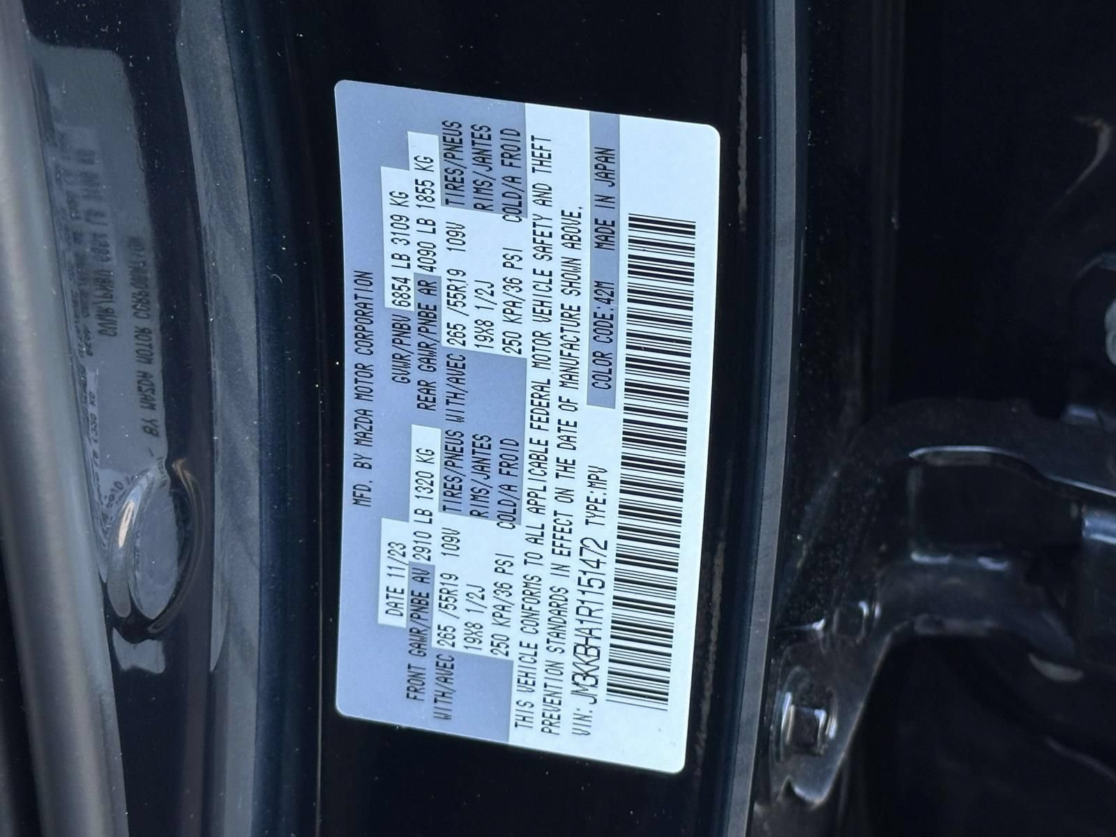 Used 2024 MAZDA CX-90 Plug-In Hybrid w/ Preferred AWD/4WD image 10