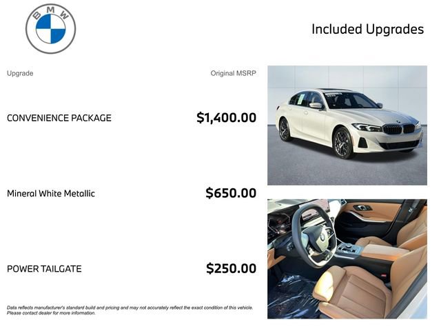 Used 2025 BMW 330i xDrive Sedan w/ Convenience Package image 4