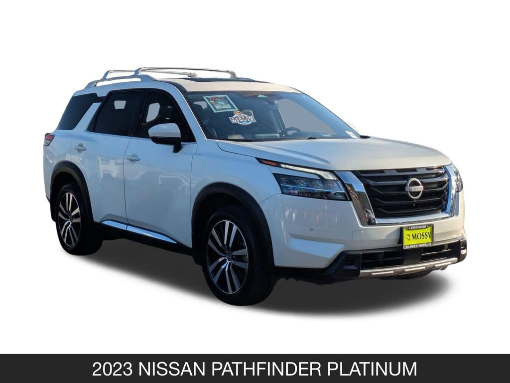 Used 2023 Nissan Pathfinder Platinum w/ Cargo Package AWD/4WD image 2