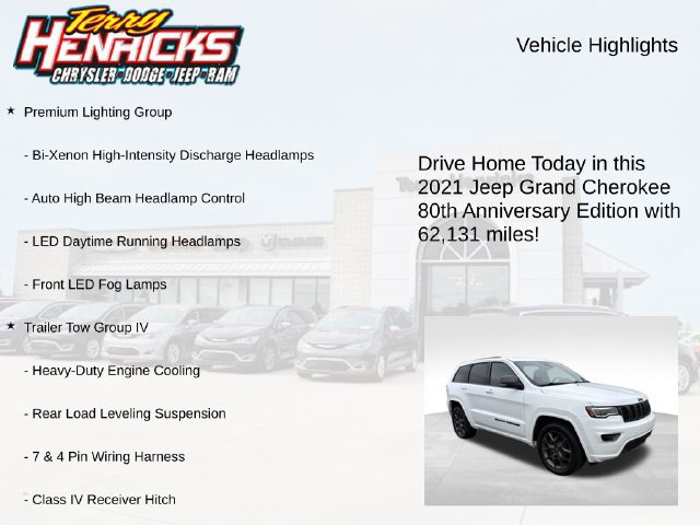 Used 2021 Jeep Grand Cherokee Limited AWD/4WD image 4