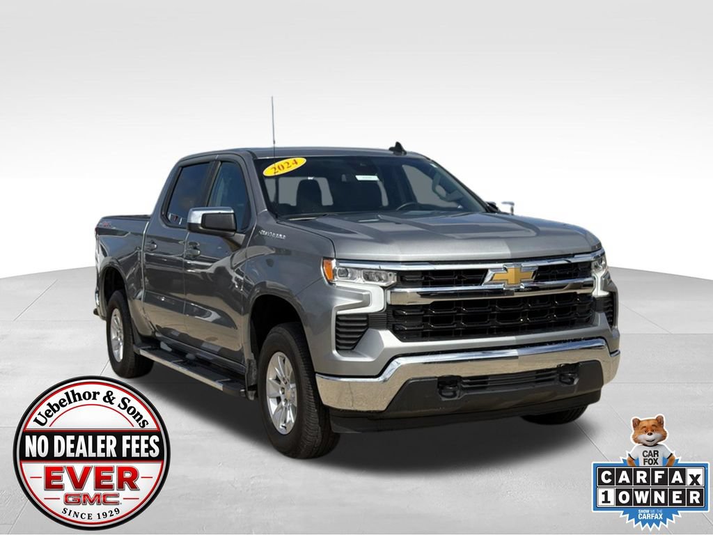 Used 2024 Chevrolet Silverado 1500 LT w/ Leather Package AWD/4WD 360° Tour