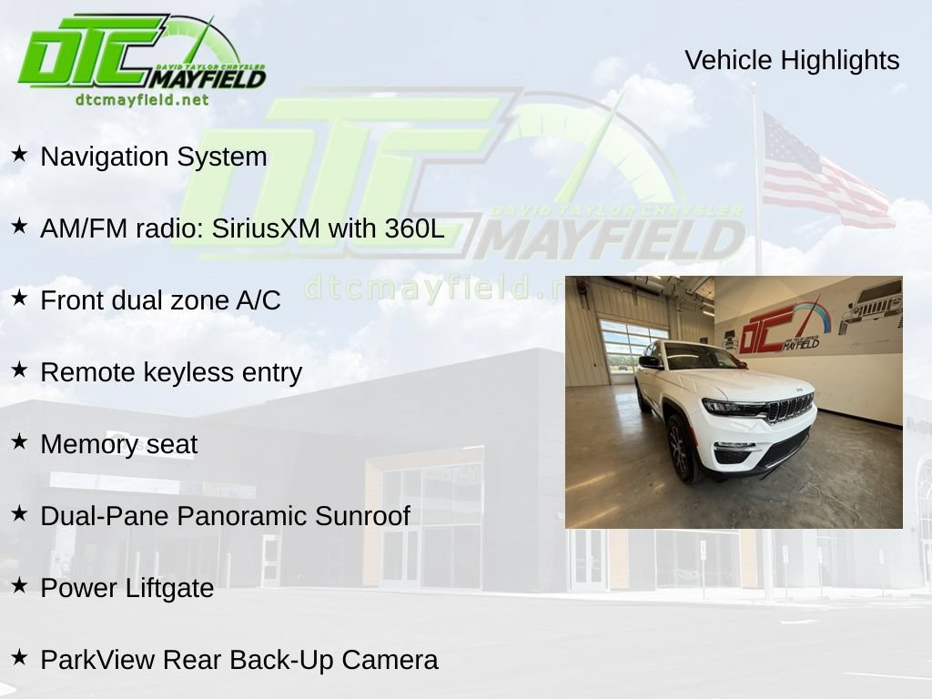 Used 2024 Jeep Grand Cherokee Limited w/ Luxury Tech Group II AWD/4WD image 6