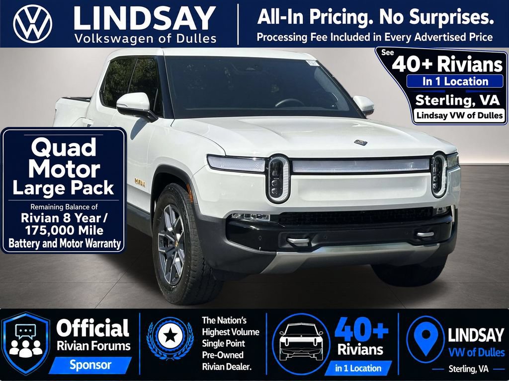 Used 2022 Rivian R1T Adventure AWD/4WD image 1