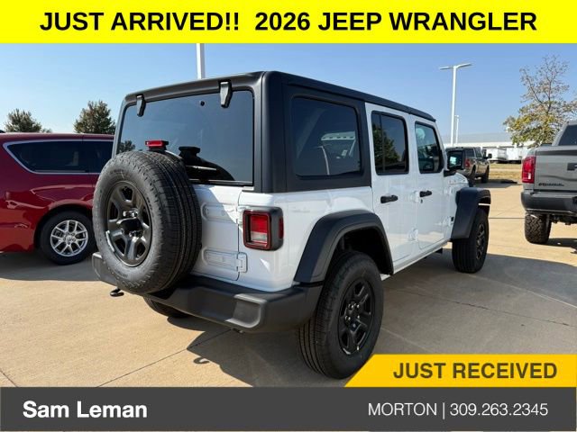 New 2026 Jeep Wrangler Sport image 8