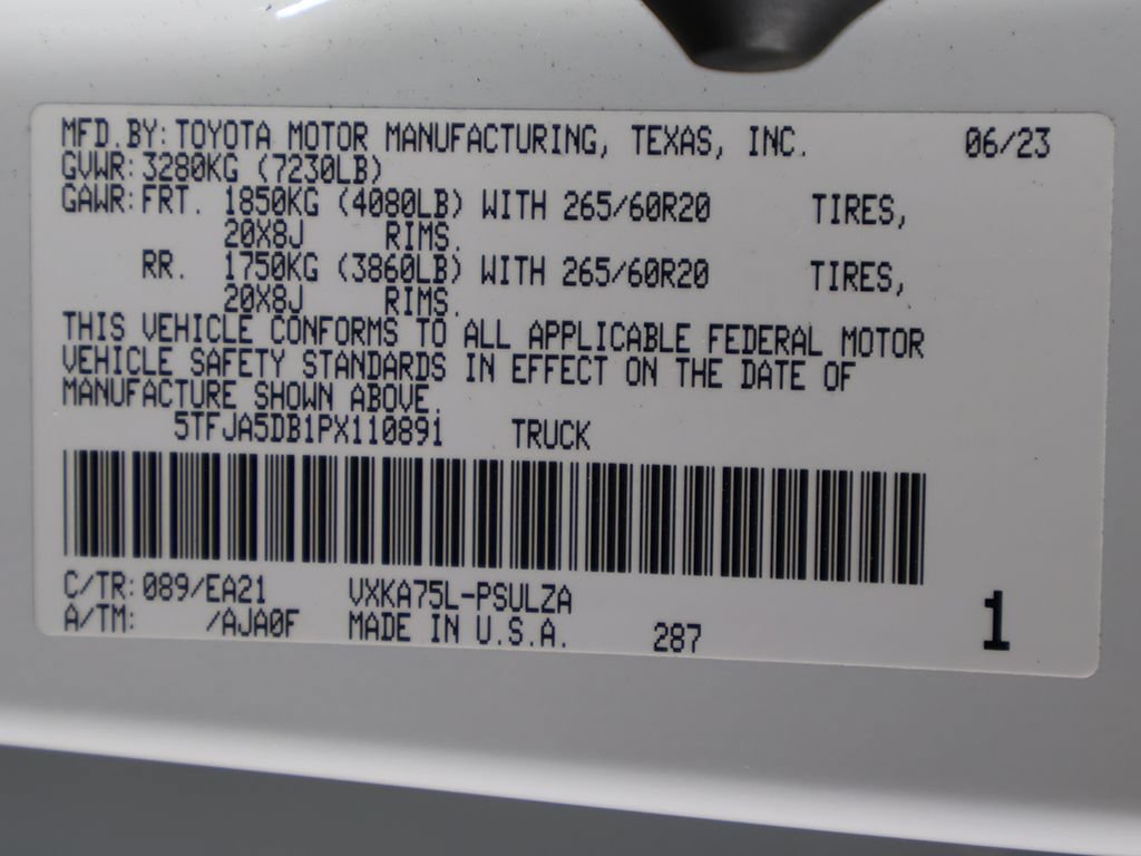 Used 2023 Toyota Tundra Limited w/ Power Package AWD/4WD image 37