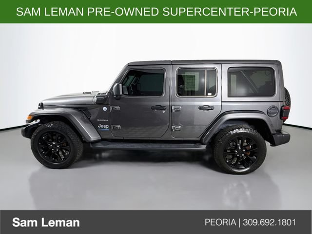 Used 2021 Jeep Wrangler Unlimited Sahara w/ Safety Group AWD/4WD image 4