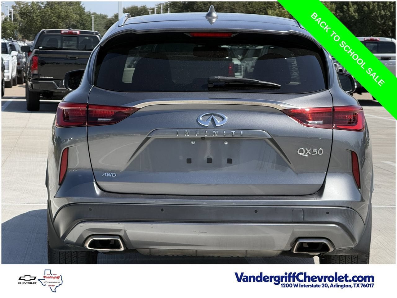 Used 2021 INFINITI QX50 Luxe w/ Appearance Package AWD/4WD image 5