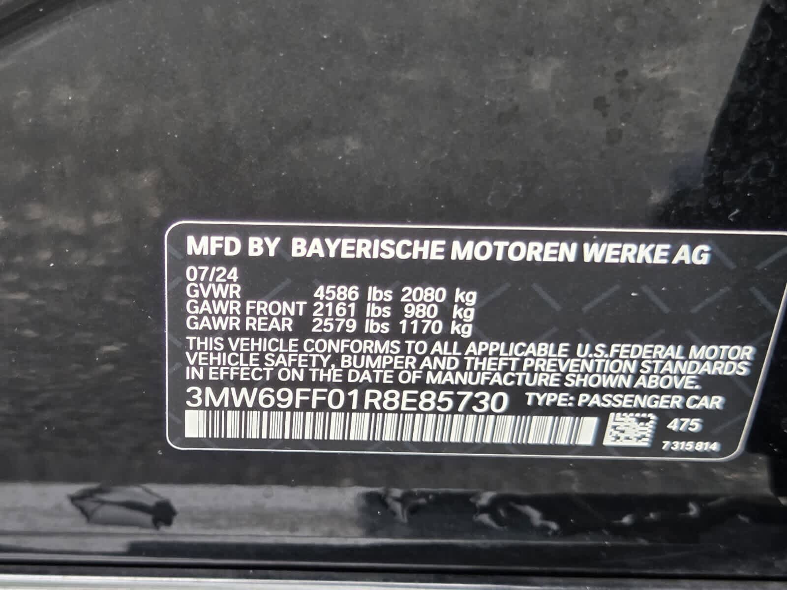 Certified 2024 BMW 330i Sedan RWD image 23