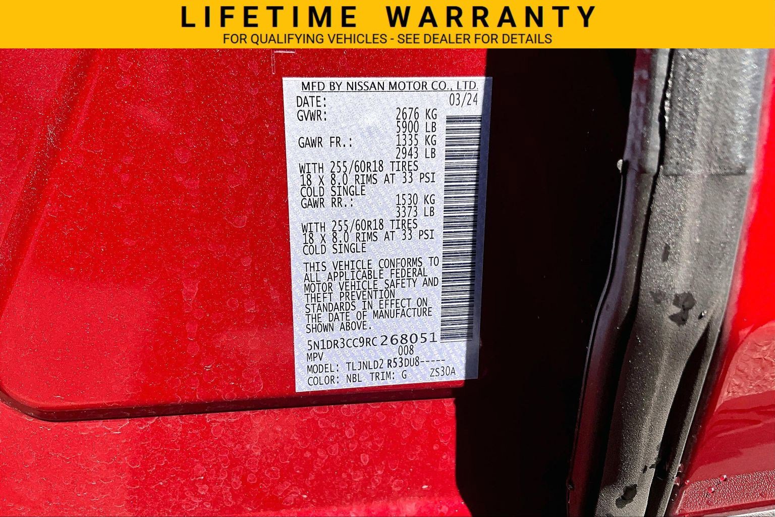Used 2024 Nissan Pathfinder SL AWD/4WD image 6