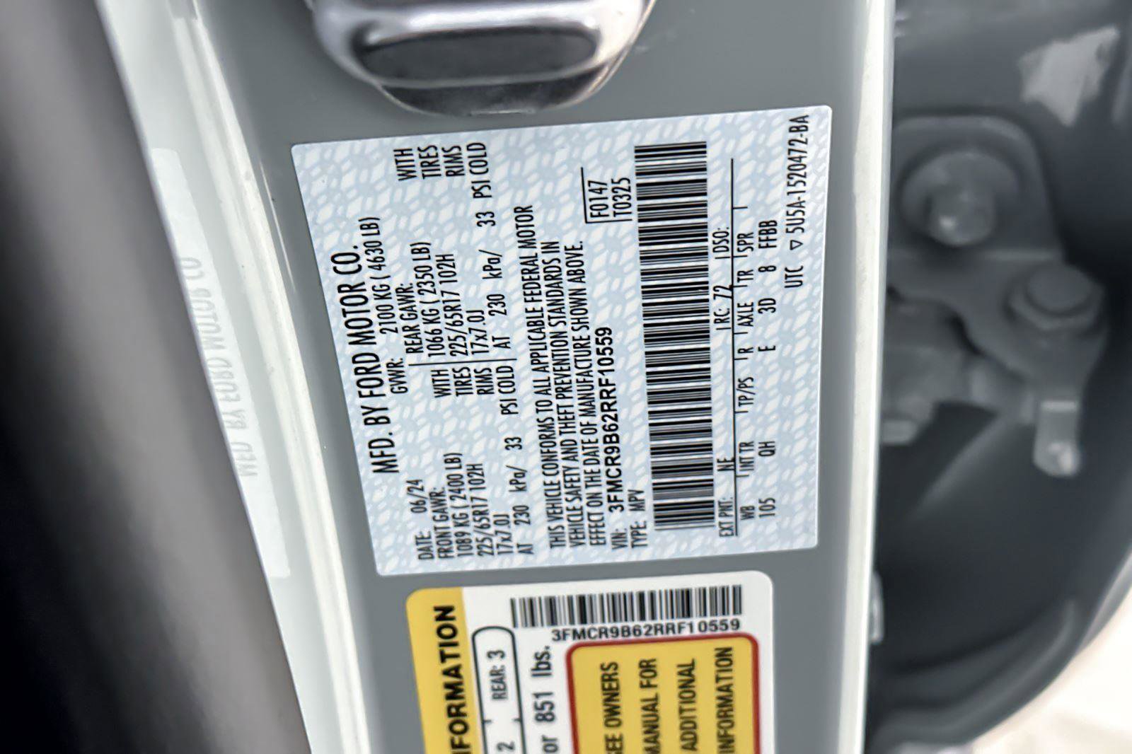 Used 2024 Ford Bronco Sport Big Bend image 27