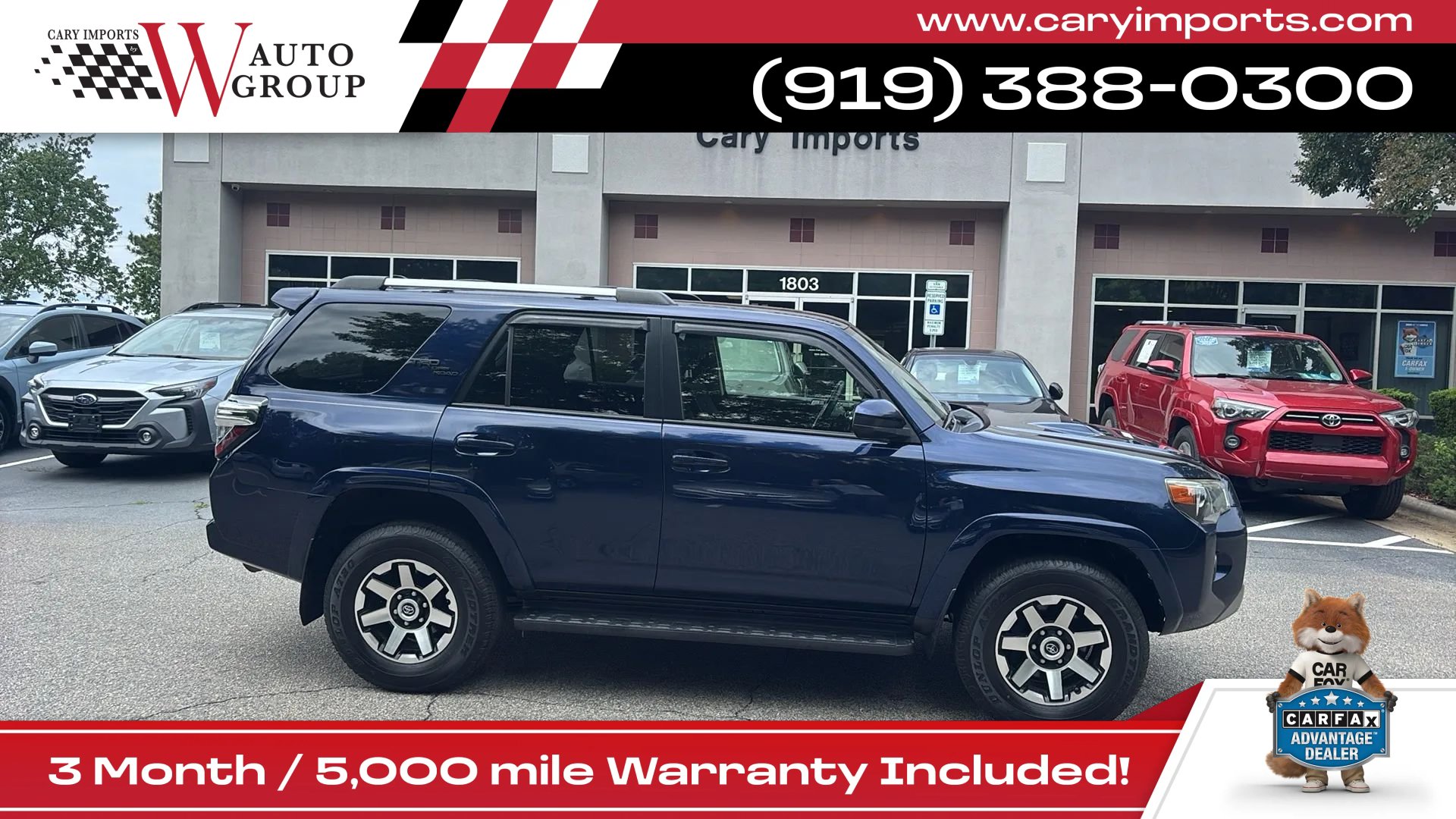 Used 2018 Toyota 4Runner TRD Off-Road AWD/4WD image 4