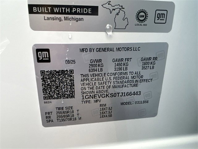 New 2026 Chevrolet Traverse LT image 33