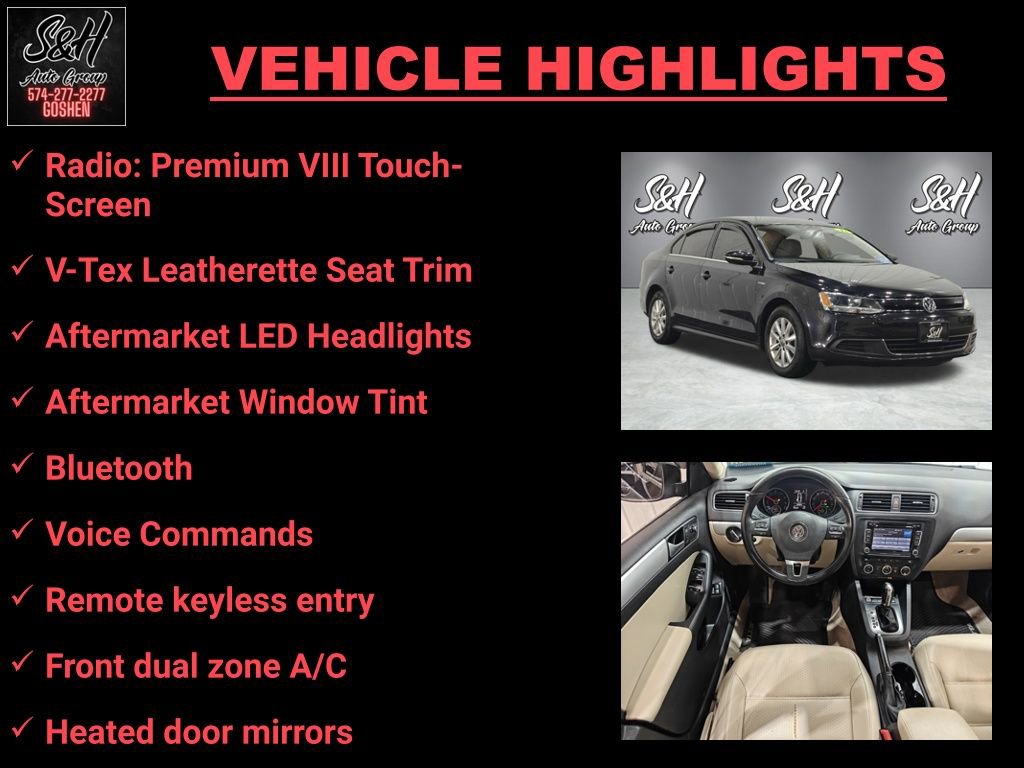 Used 2013 Volkswagen Jetta Hybrid Sedan FWD image 3