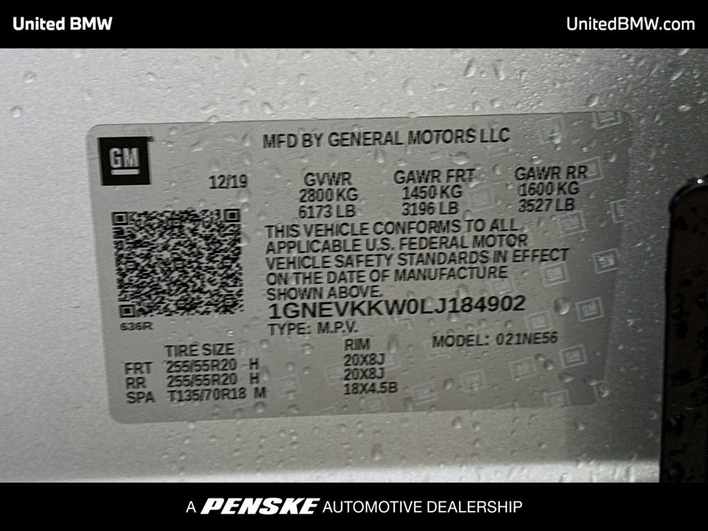 Used 2020 Chevrolet Traverse Premier w/ Redline Edition image 16