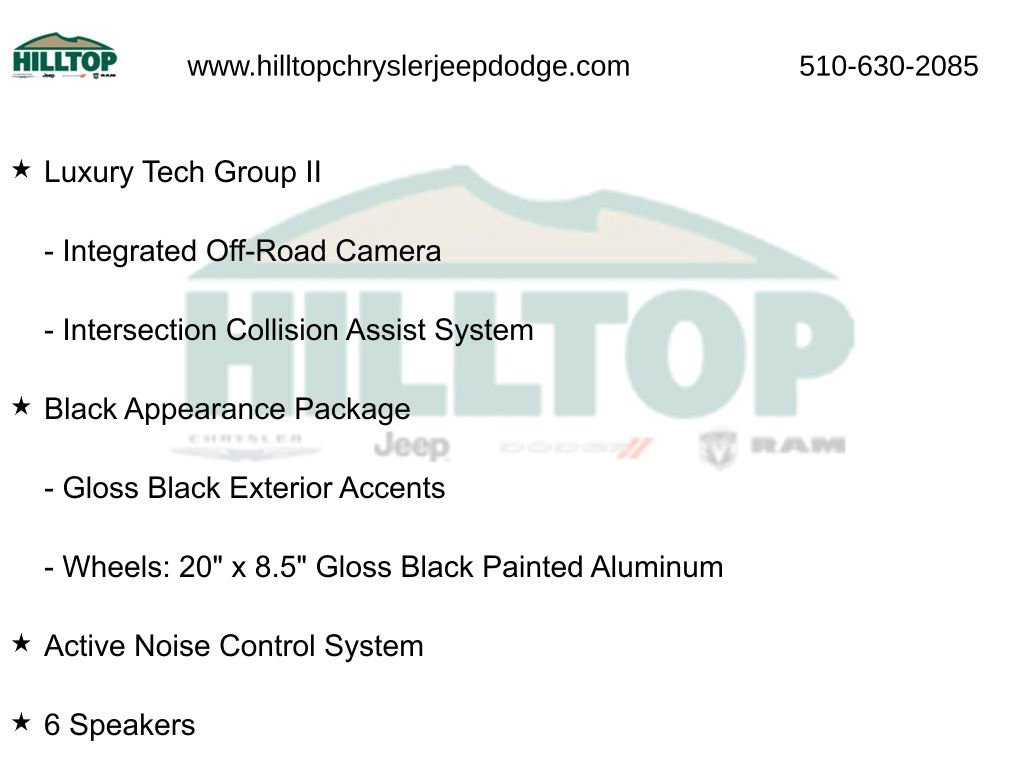 New 2025 Jeep Grand Cherokee Limited w/ Luxury Tech Group II image 20