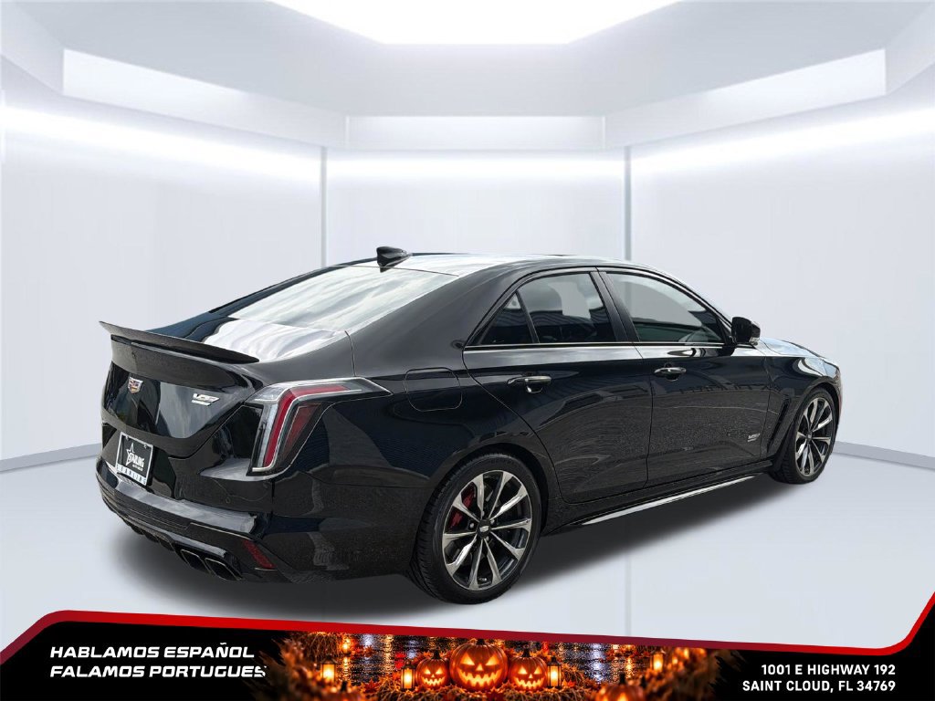 Certified 2023 Cadillac CT4 V Blackwing w/ Driver Assist Package RWD image 9