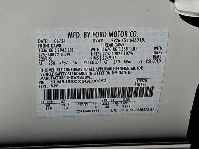 Certified 2025 Lincoln Aviator Black Label AWD/4WD image 27