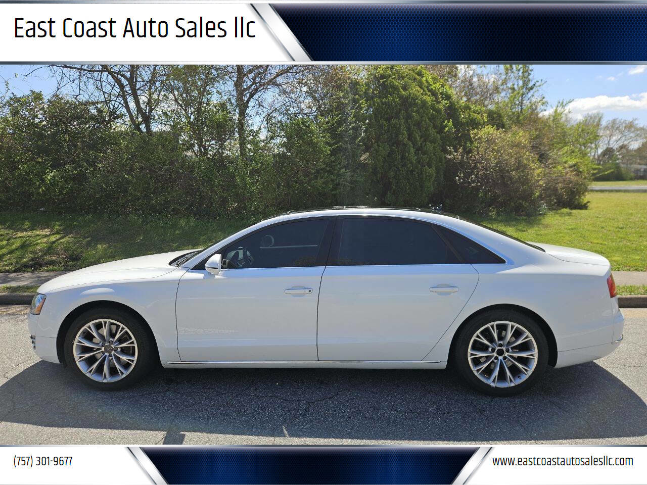 Used 2014 Audi A8 L 3.0T w/ Luxury Package image 1