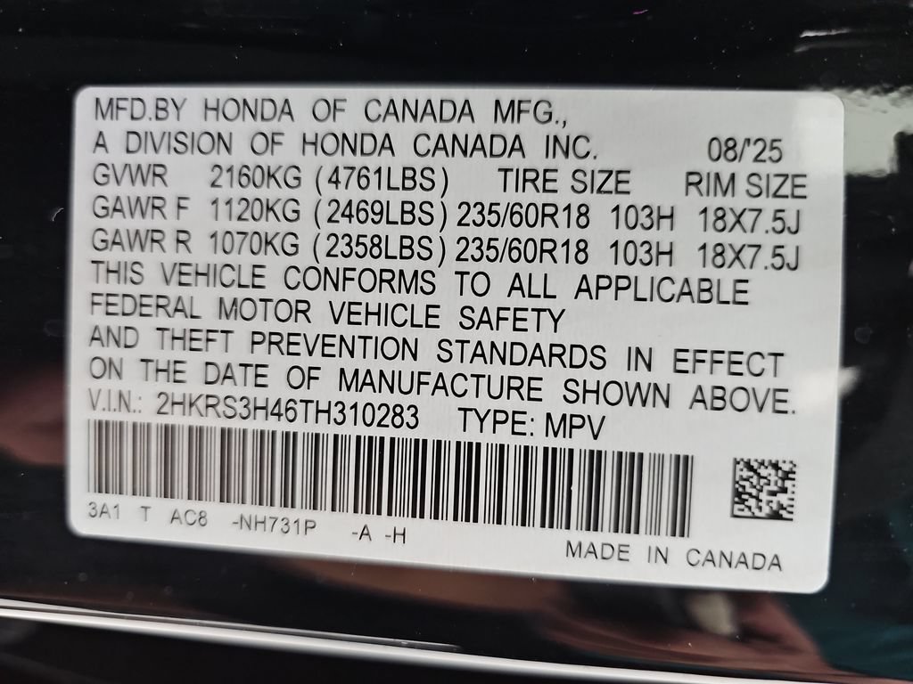 Certified 2026 Honda CR-V EX image 45