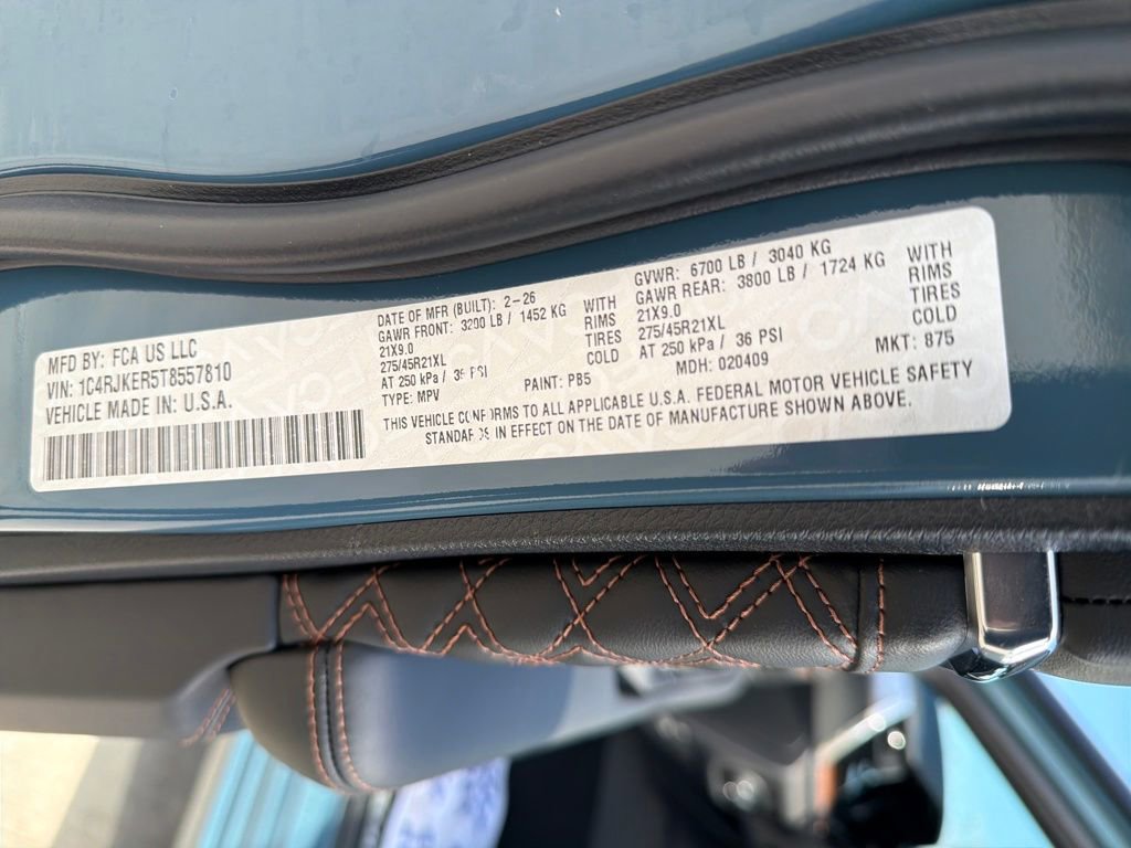 New 2026 Jeep Grand Cherokee L Summit image 32