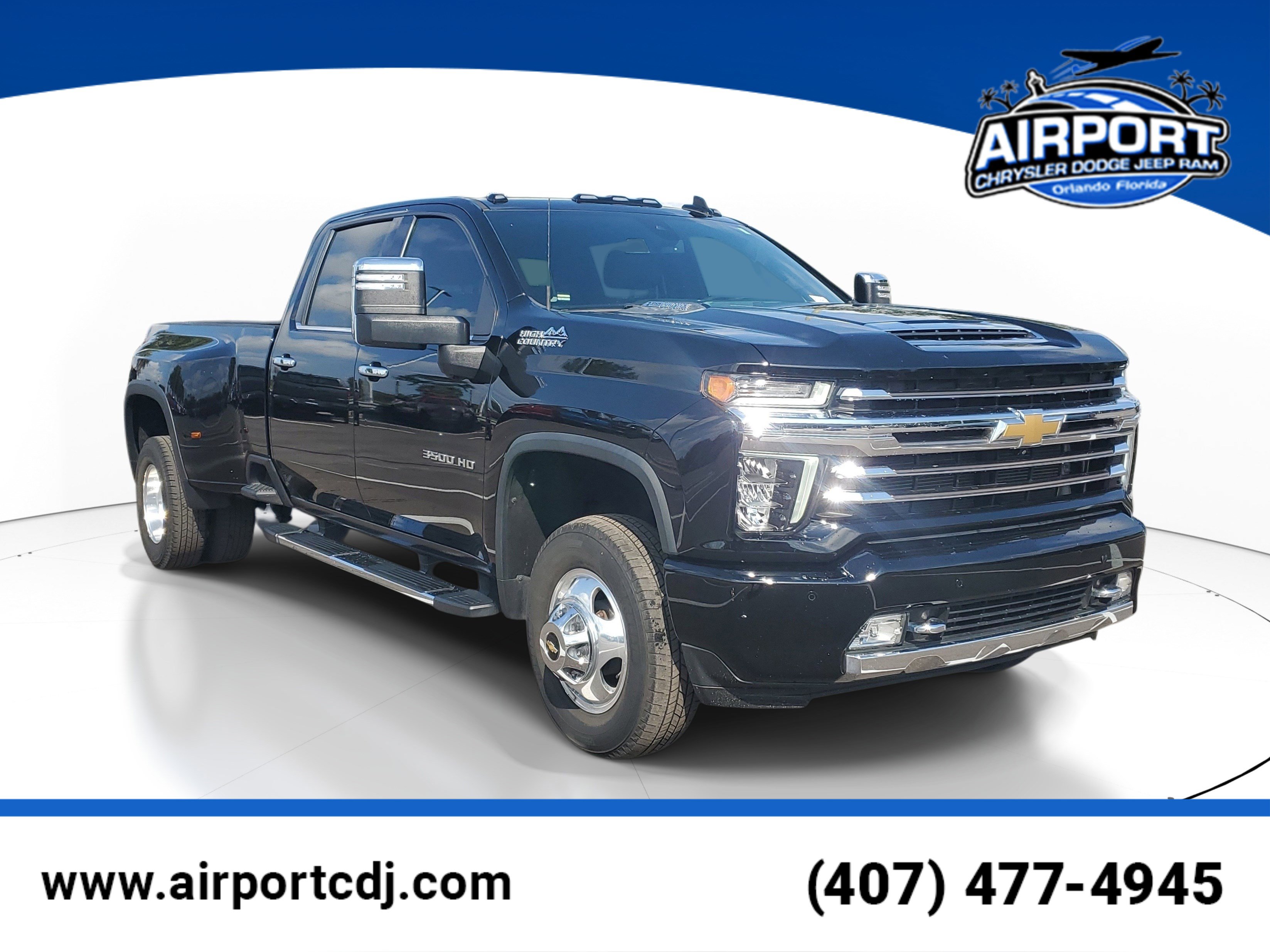 Used 2022 Chevrolet Silverado 3500 High Country w/ Safety Package II AWD/4WD image 1